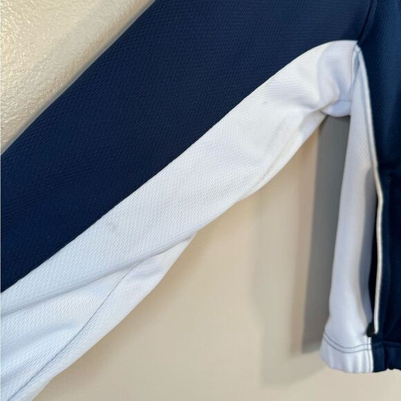 SALE! Men’s Navy Nike Team Warm-Up Jacket Size S EUC - Picture 5 of 6